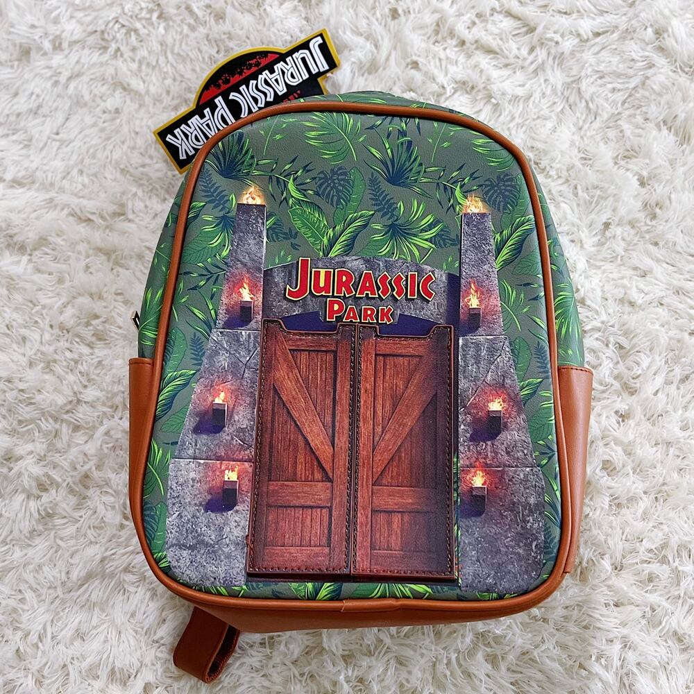 Jurassic Park Backpack NWT Bioworld T-Rex Mini Bag